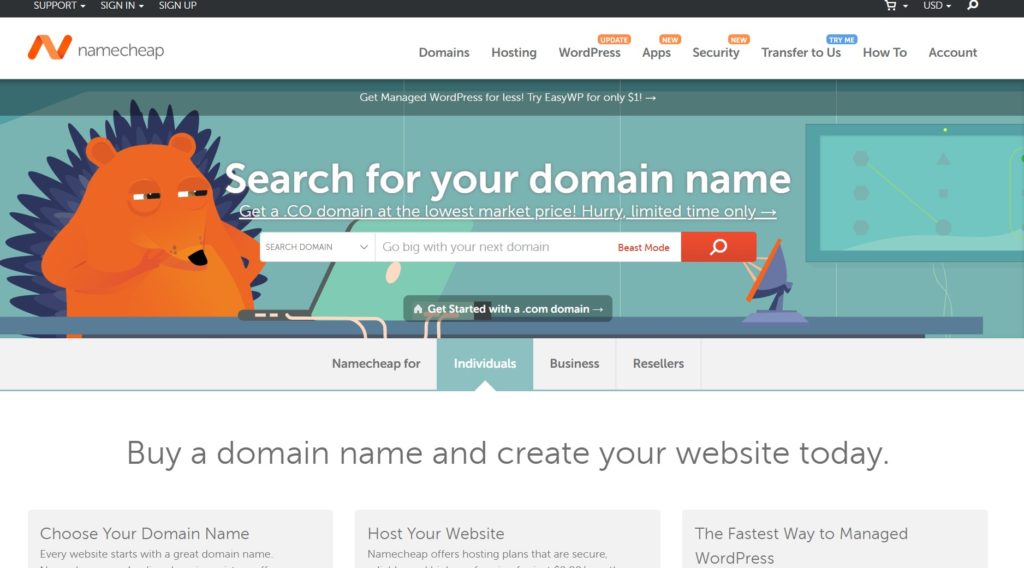 Name cheap webhosting detailed review 2022